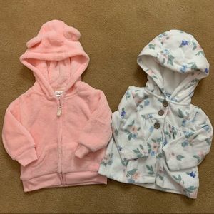 Carter's infant 6 month fleece jacket bundle